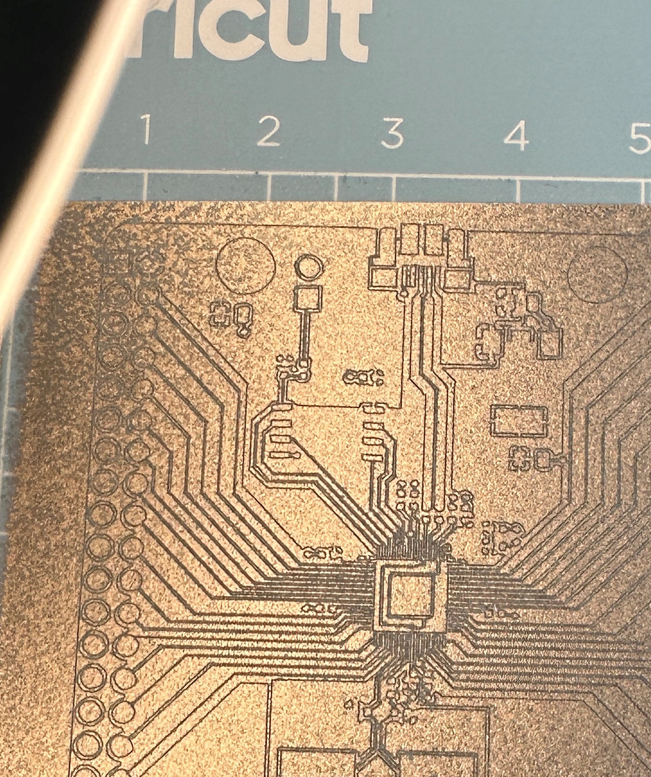 FlexCB P4 Double-sided Flexible Circuit Board - 8.5" x 11" - Low Precision (min. 1 mm)